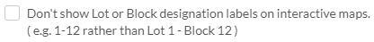 5. Title Labels