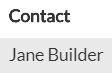 2. Builder Contact
