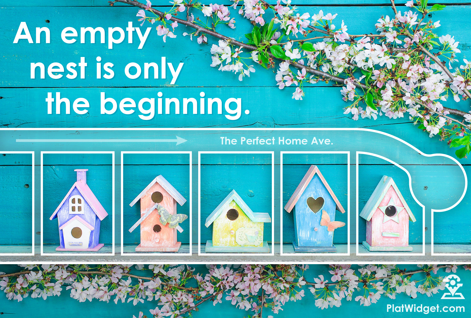 An empty nest is only the beginning. PlatWidget.com
